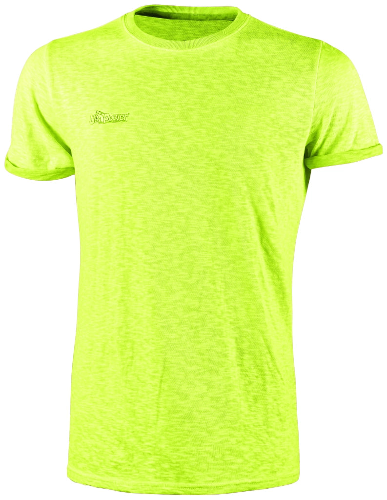 U-Power T-SHIRT FLUO Col. Giallo fluo Mis. L