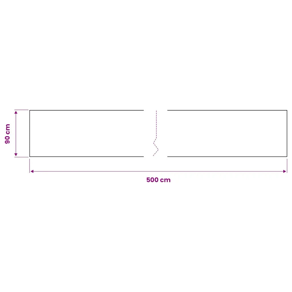 Pellicola Autoadesiva per Mobili Bianca 500x90 cm in PVC 146122