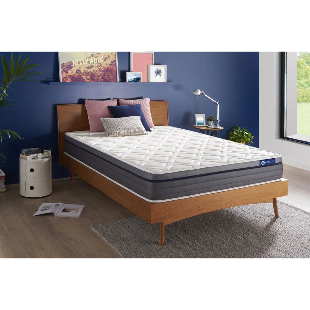 Materasso matrimoniale matrimoniale Actiflex zen 150x200cm - Spessore : 26cm - Molle insacchettate e memory foam - Bilanciato